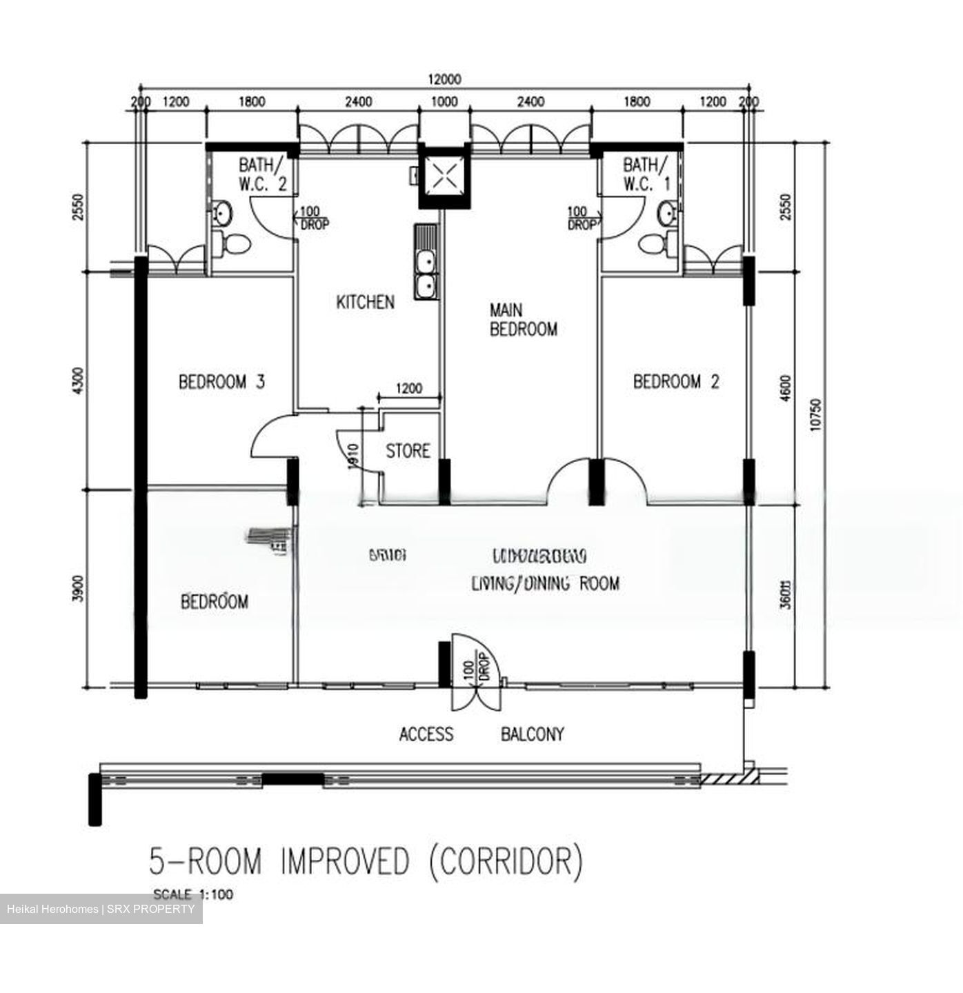 Blk 176 Ang Mo Kio Avenue 4 (Ang Mo Kio), HDB 5 Rooms #483417571